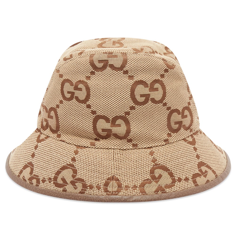 Klobúk Gucci Jumbo GG Jaquard Bucket Hat Béžová | 681256-3HAGJ-2564, 0
