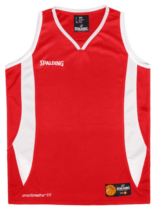 Tielko Spalding Spalding Jam Tank Top Červená | 40221001-redwhite, 1