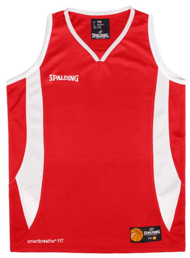 Tielko Spalding Spalding Jam Tank Top Červená | 40221001-redwhite, 1