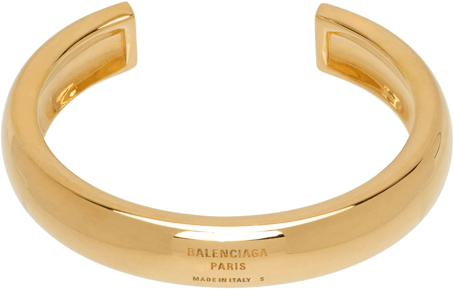 Náramok Balenciaga Plated Cuff Bracelet Metalická | 792837 TZ99G, 0
