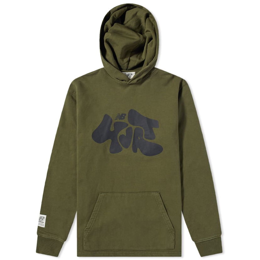 Mikina New Balance Salehe Bembury PBJ Bembury Hoodie Zelené | MT11567-OLG