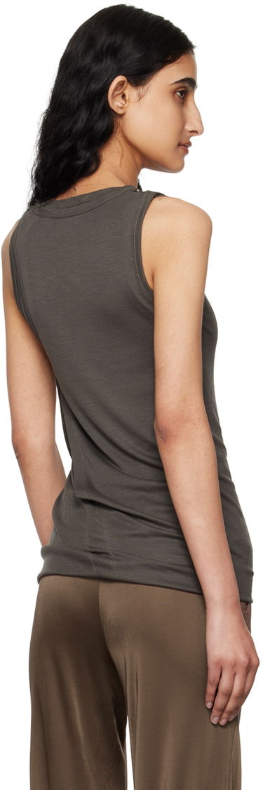 Tielko Helmut Lang Convertible Tank Top Šedá | O04HW508, 2