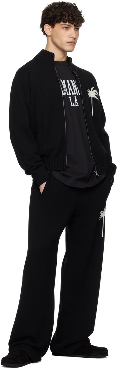 Tepláky Palm Angels Knit Sweatpants Čierna | PMHG021S25KNI0011003, 3
