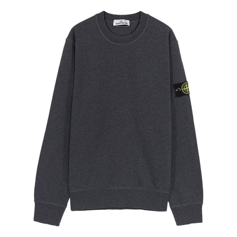 Sveter Stone Island Classic Fleece Crewneck Sweatshirt Šedá | 761563051-V0M67