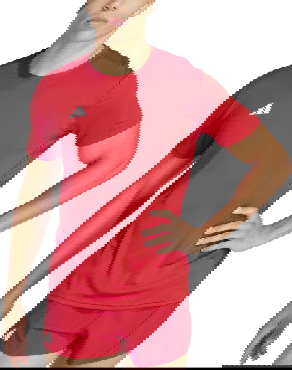 Tričko adidas Originals adidas Adizero Červená | it1828, 0