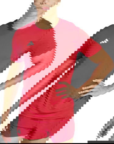 Tričko adidas Originals adidas Adizero Červená | it1828, 0