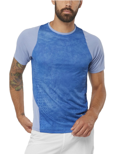 Tričko Salomon Sense Aero Tee Modrá | lc2041500