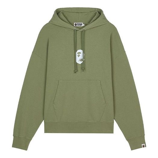 Mikina New Balance A Bathing Ape x New Balance Hoodie Zelené | BASW3000-GRX
