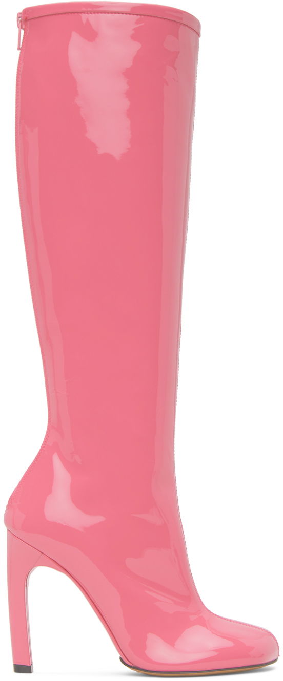 Dries Van Noten Structured Tall Boots
