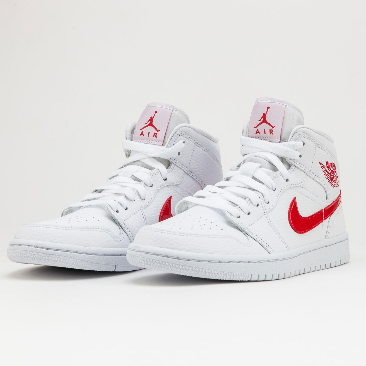 Tenisky a topánky Jordan Air Jordan 1 Mid "White University Red" W Biela | BQ6472-106, 1