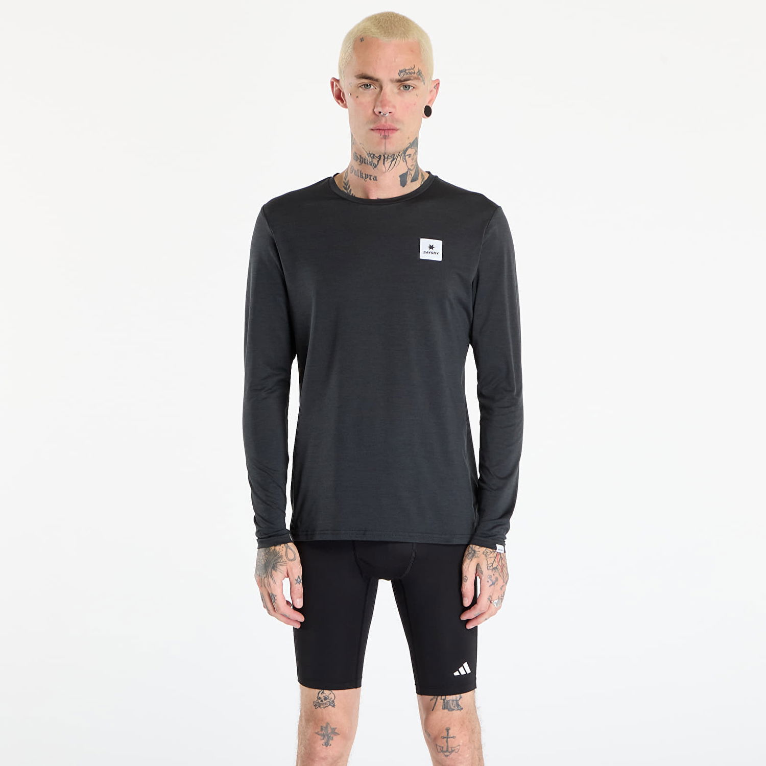 Tričko Saysky Reflective Logo Pace Long Sleeve Šedá | OMRLS20C9001, 0