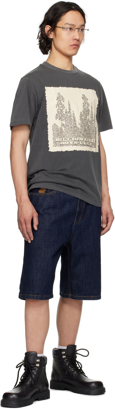Tričko BILLIONAIRE BOYS CLUB Billionaire Boys Club Wilderness Graphic T-Shirt Šedá | B25159, 3