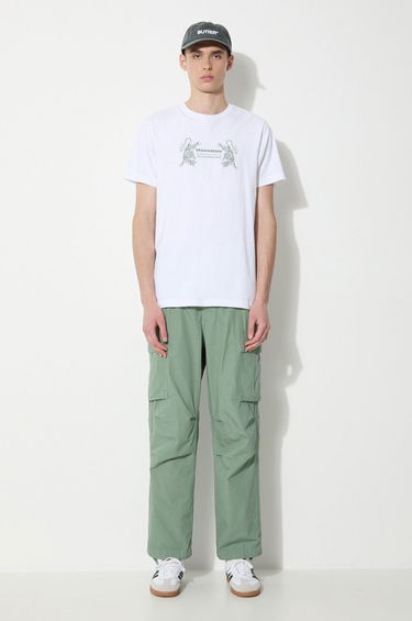 Tričko Maharishi Maharishi Double Tigers Miltype T-Shirt Biela | 1305.WHITE, 1