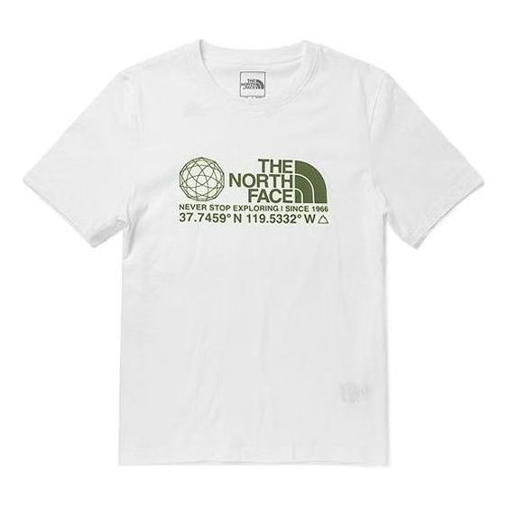 Tričko The North Face Coordinates Graphic Short Sleeve T-Shirt Biela | NF0A7WAT-FN4, 0