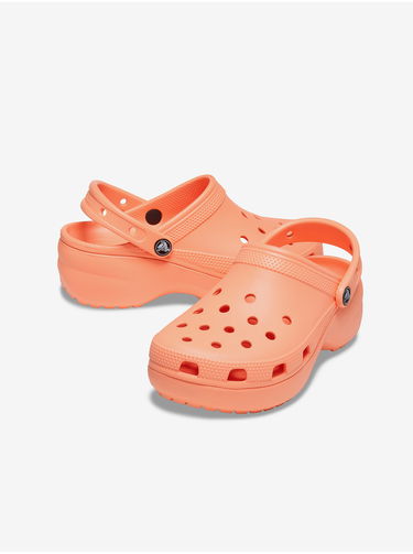 Tenisky a topánky Crocs Classic Platform Clog Oranžová | 206750_83E, 2