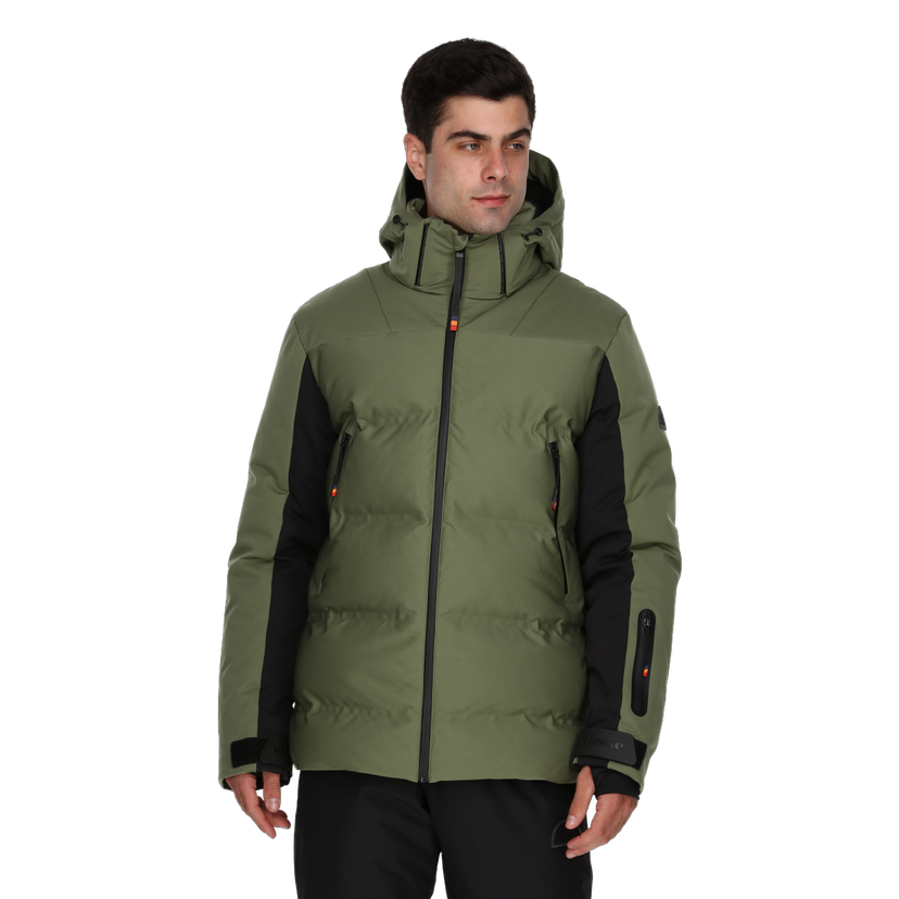 Prešívaná bunda Ellesse Leonardo Padded Ski Jacket Zelené | ELA243M503-62