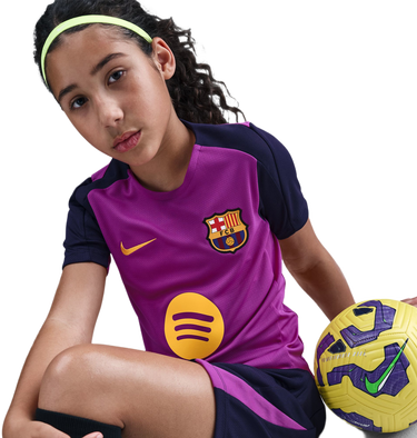 Dres Nike FC Barcelona Strike Short Sleeve Top 2025/26 Fialová | hj7831-552, 1