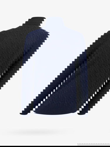 Sveter Polo by Ralph Lauren Turtleneck Cable-Knit Modrá | 710876836005, 1