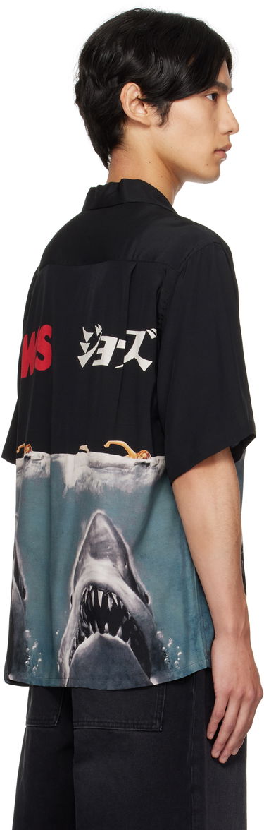 Košeľa WACKO MARIA WACKO MARIA 'Jaws' Short Sleeve Shirt Čierna | JAWS-WM-HI01, 2