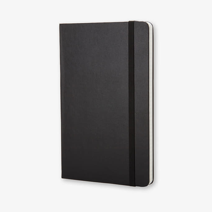 Denník Moleskine Classic Squared Notebook, Black, Hard Cover Čierna | 9788883701023, 1