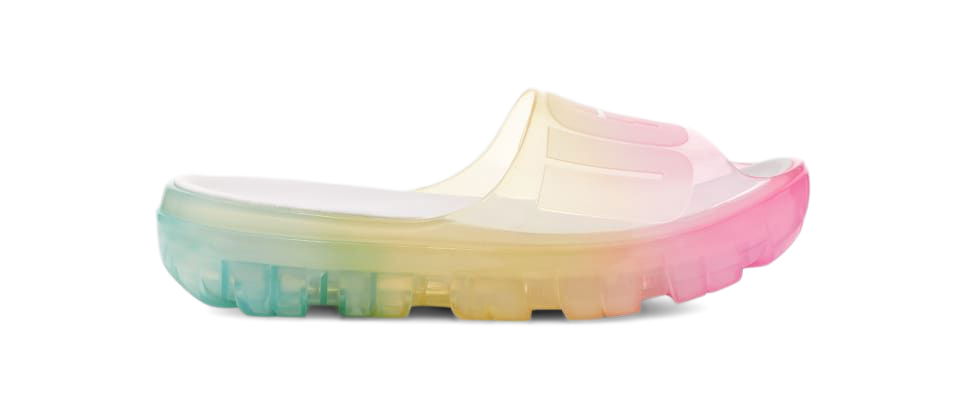 Tenisky a topánky UGG Jella Clear Watercolors Slide "Rainbow Blend" W Rôznofarebný | 1139750-RBND, 0