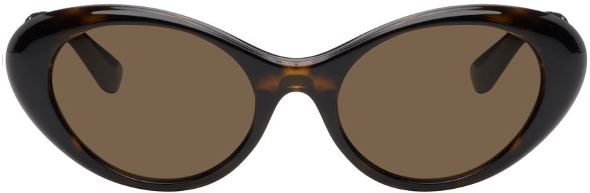 Slnečné okuliare Versace 'La Medusa' Oval Sunglasses Hnedá | 0VE4455U 108/73 8056597920469, 0