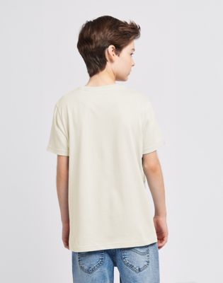 Tričko Lee Lee Badge T-Shirt Size 9/10 Béžová | 112365183, 1