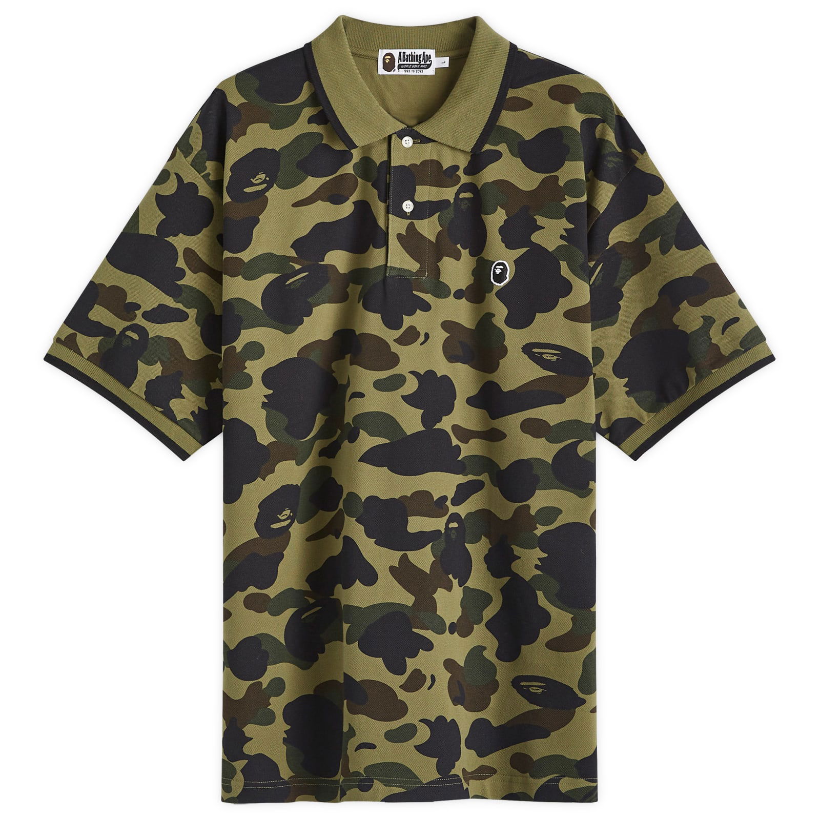 A Bathing Ape 1st Camo One Point Polo Shirt