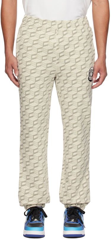 Tepláky BILLIONAIRE BOYS CLUB Billionaire Boys Club Printed Sweatpants Béžová | B23110, 0