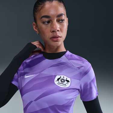 Dres Nike Australia Stadium 2024 Replica Goalkeeper Soccer Jersey Fialová | HM5497-567, 3