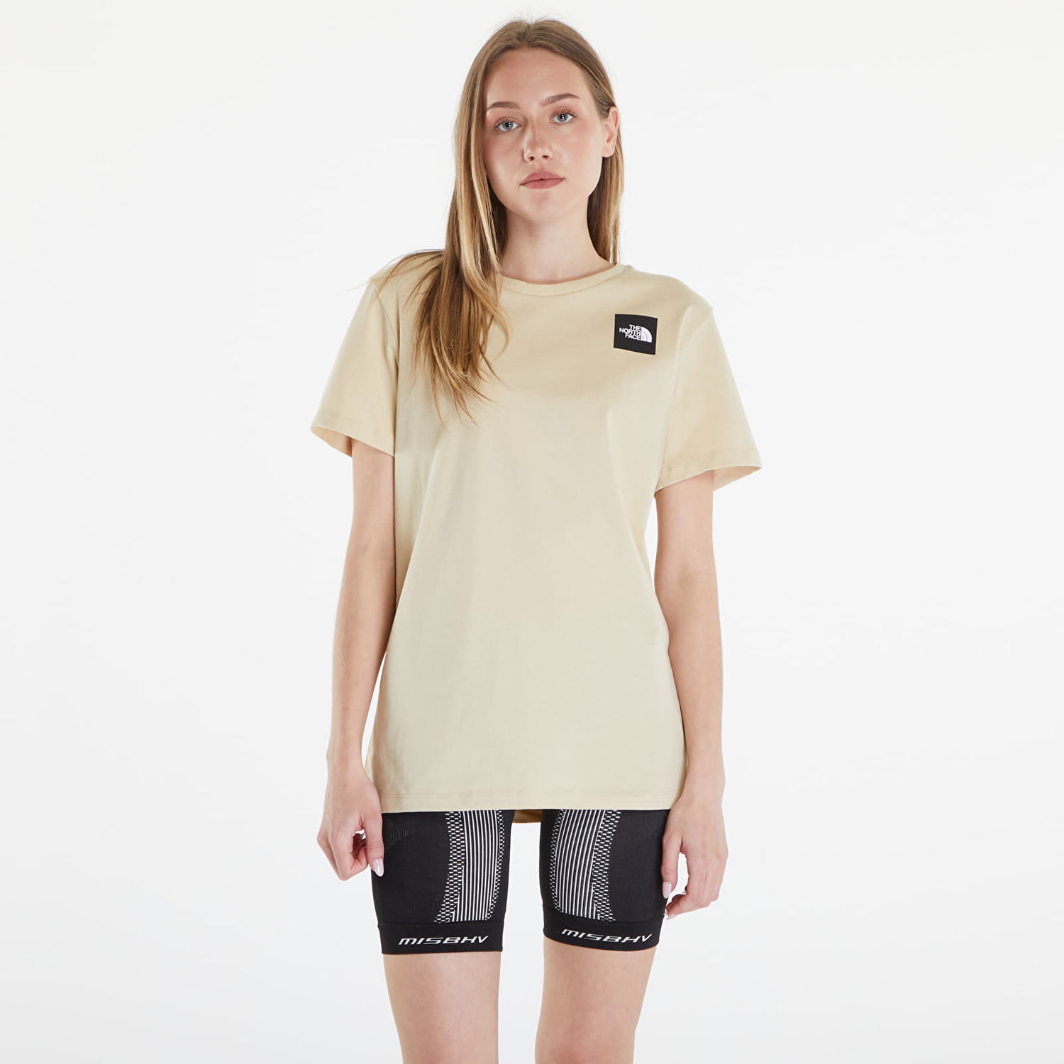 Tričko The North Face Relaxed Fine Tee Gravel Béžová | NF0A87NE3X41, 0