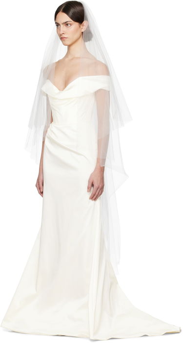 Šaty Vivienne Westwood Vivienne Westwood Bridal Capsule Classic Ballerina Veil Biela | 8108000J-C0034-, 3