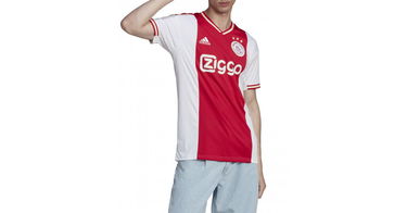 Dres adidas Originals Ajax Amsterdam 2022/23 Home Soccer Jersey Biela | h58243, 1