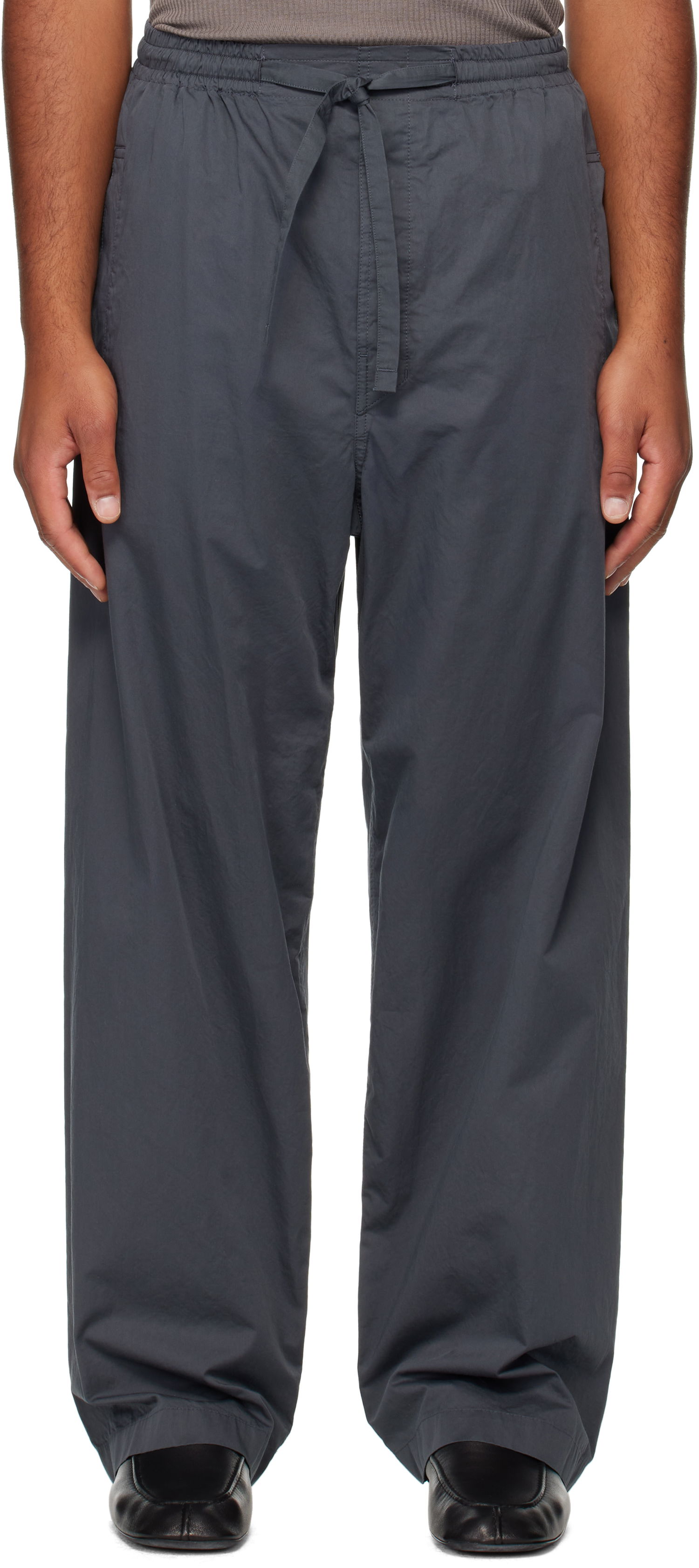 Nohavice LEMAIRE Lemaire Pyjama Trousers Šedá | PA1211 LF1207, 0