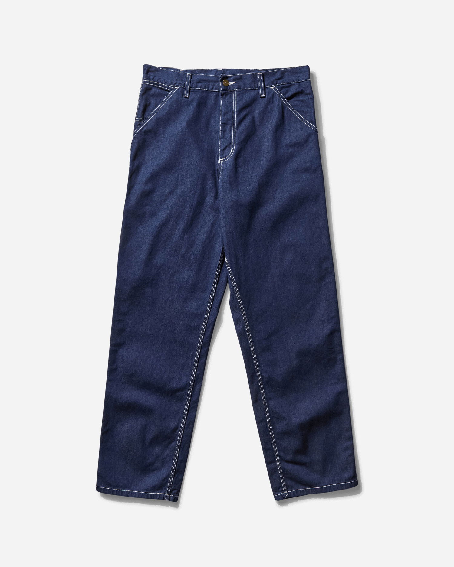 Džínsy Carhartt WIP Single Knee Pants Modrá | I034864 0102, 0
