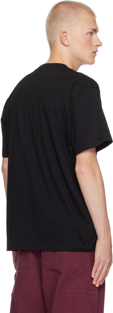 Tričko Carhartt WIP Black BIB Graphic Print T-Shirt Čierna | I033962, 2