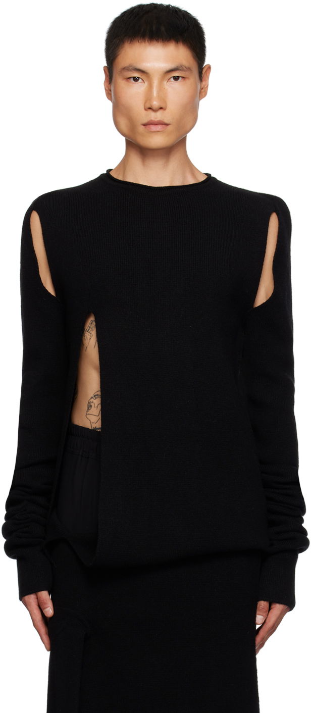 Sveter Rick Owens Banana Sweater Čierna | RR02C7688 CHWSR, 0