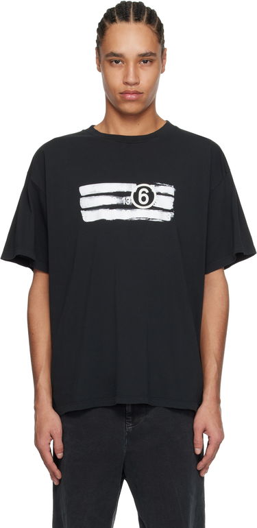 Tričko Maison Margiela MM6 Maison Margiela Numeric T-Shirt Čierna | SH2GC0023 M20115, 0