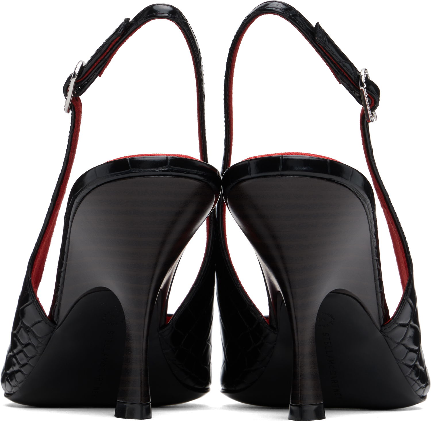 Tenisky a topánky Stella McCartney Elsa Pointed Toe Slingback Heels Čierna | 810524AP0AU0, 1