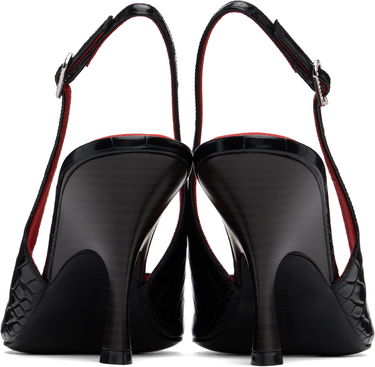 Tenisky a topánky Stella McCartney Elsa Pointed Toe Slingback Heels Čierna | 810524AP0AU0, 1