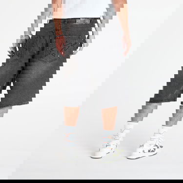 Šortky BAPE Sta Relaxed Fit Denim Shorts Šedá | 001DSL801302MBLK, 2