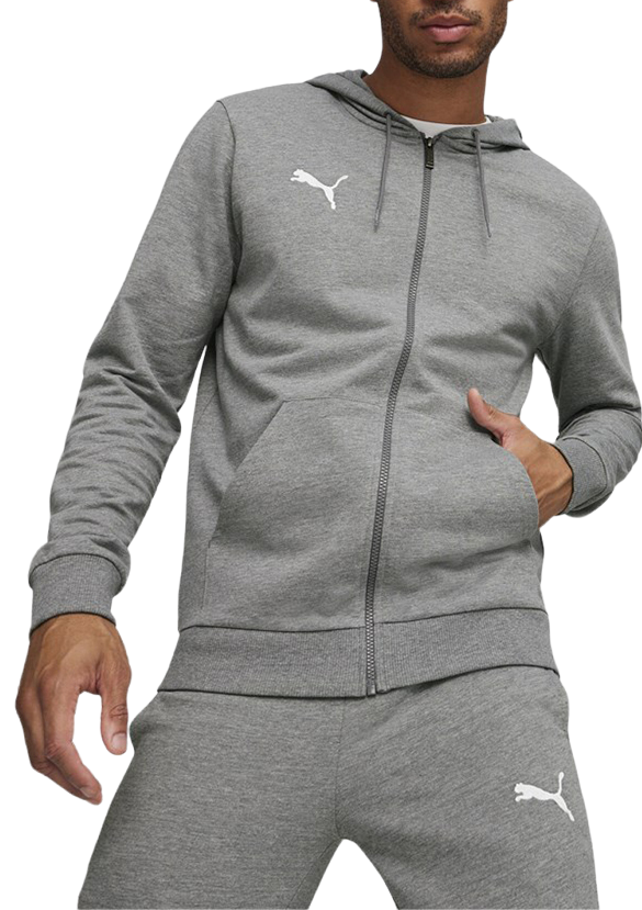 Mikina Puma Casuals Hooded Jacket Šedá | 658595-33, 0