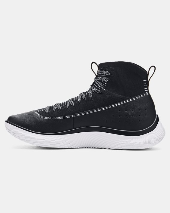 Tenisky a topánky Under Armour Unisex Curry 4 FloTro Basketballschuhe Schwarz / Halo Grau / Weiß 44.5 Čierna | 3024861-001, 1