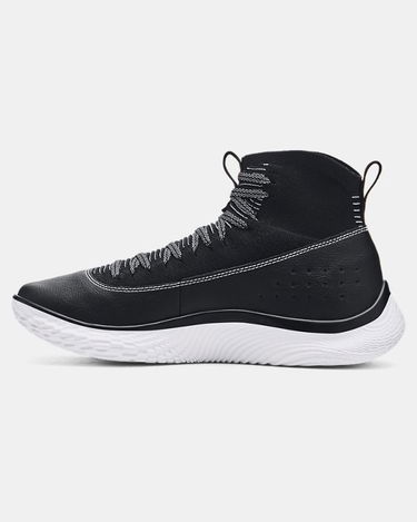 Tenisky a topánky Under Armour Unisex Curry 4 FloTro Basketballschuhe Schwarz / Halo Grau / Weiß 44.5 Čierna | 3024861-001, 1