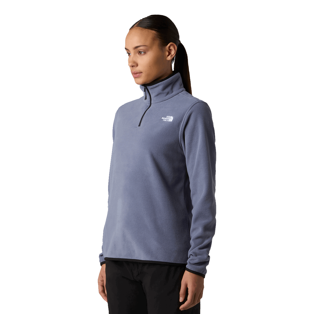 Bunda The North Face Glacier Fleece 1/4 Zip Jacket Modrá | NF0A8D2JBTR1, 0