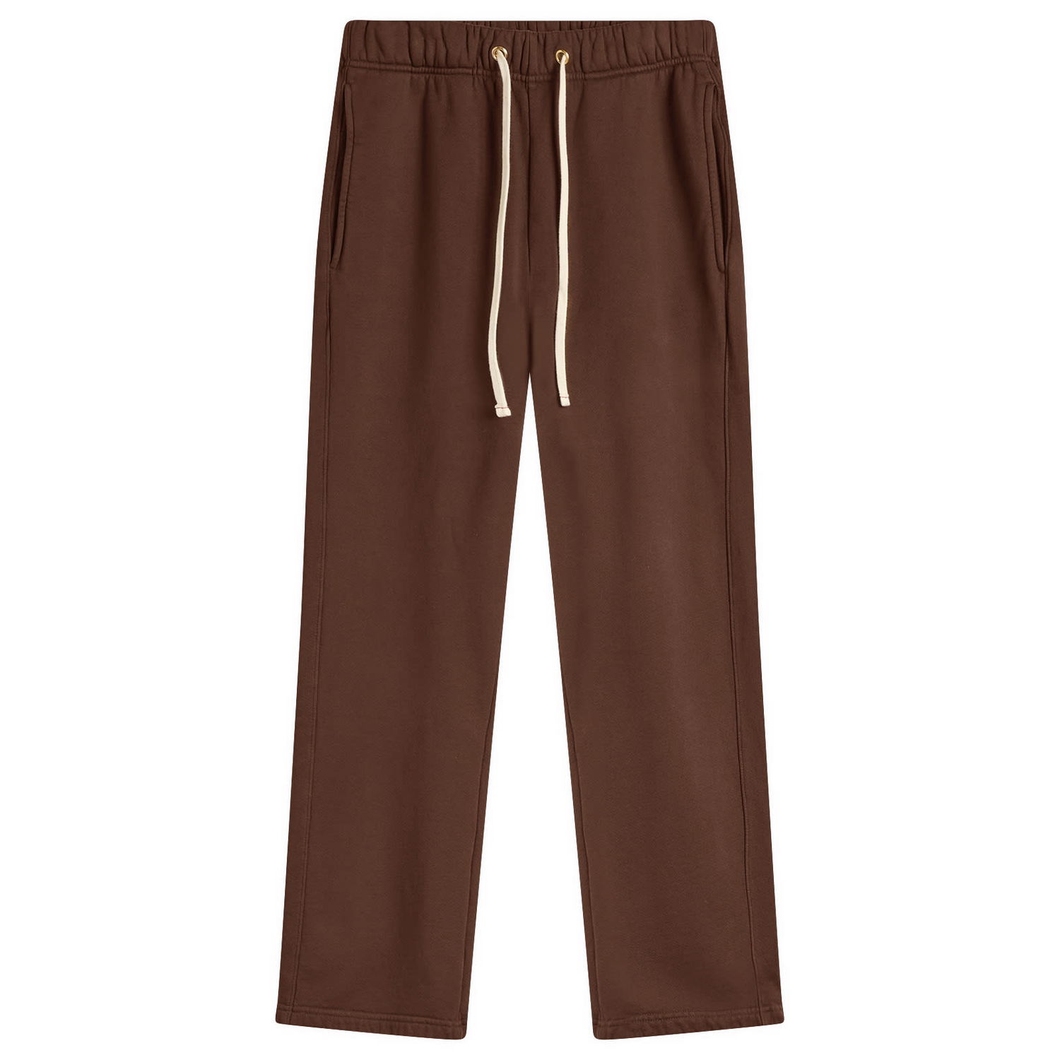 Tepláky LES TIEN Heavyweight Classic Sweatpants Hnedá | CF-3044-MHGY, 0