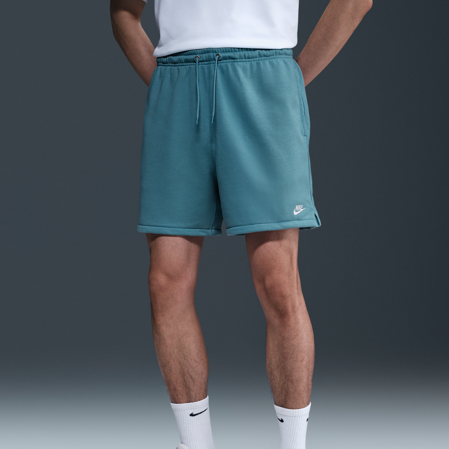 Šortky Nike Club Fleece Shorts Zelené | FN3520-464, 1