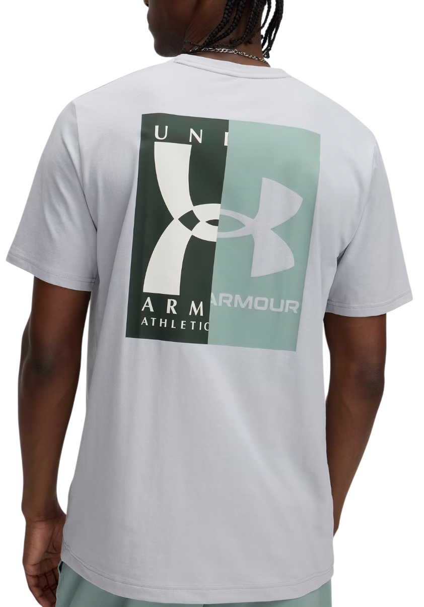 Tričko Under Armour 60/40S EVOL Logo Short Sleeve T-Shirt Šedá | 1390165-011, 1