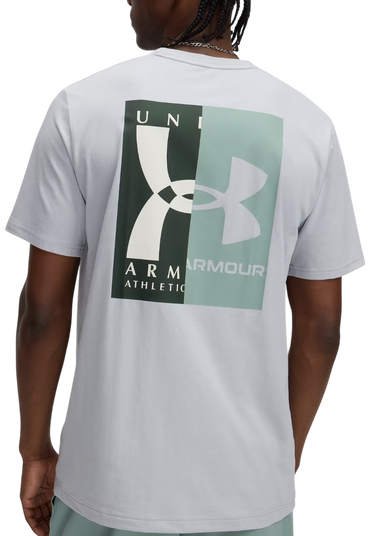 Tričko Under Armour 60/40S EVOL Logo Short Sleeve T-Shirt Šedá | 1390165-011, 1