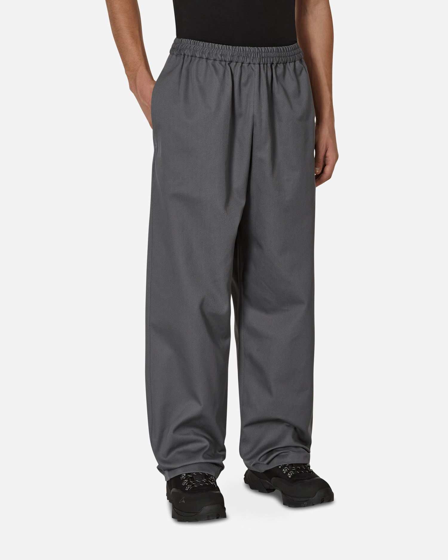 Tepláky Acne Studios Cotton Trousers Šedá | BK0518- BZG, 0